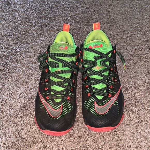 nike lebron 12 arancione